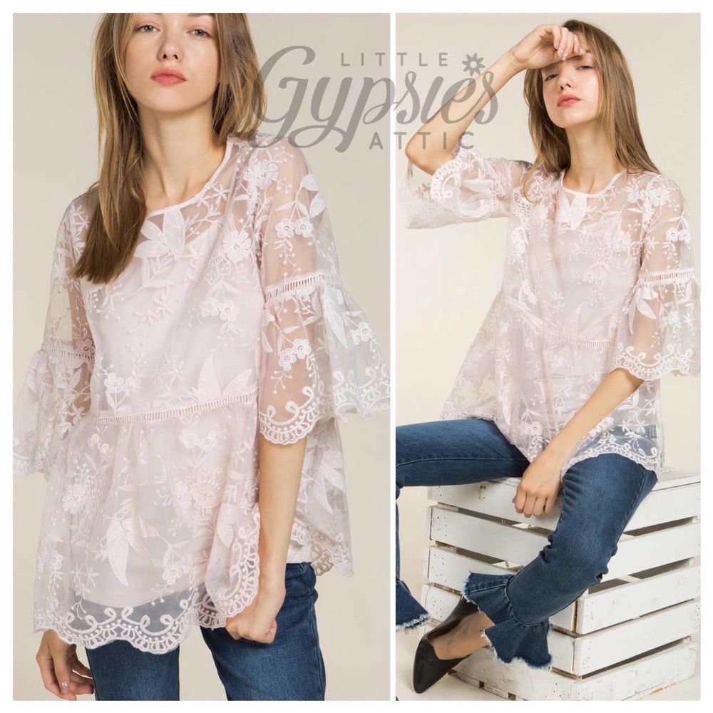 POL Fairy Angel 2 Piece Baby Doll Top - Picture 12 of 12